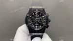 Hublot Classic Fusion 45mm 316L Steel 7750 Chrongraph Movement Black Rubber Band Watch